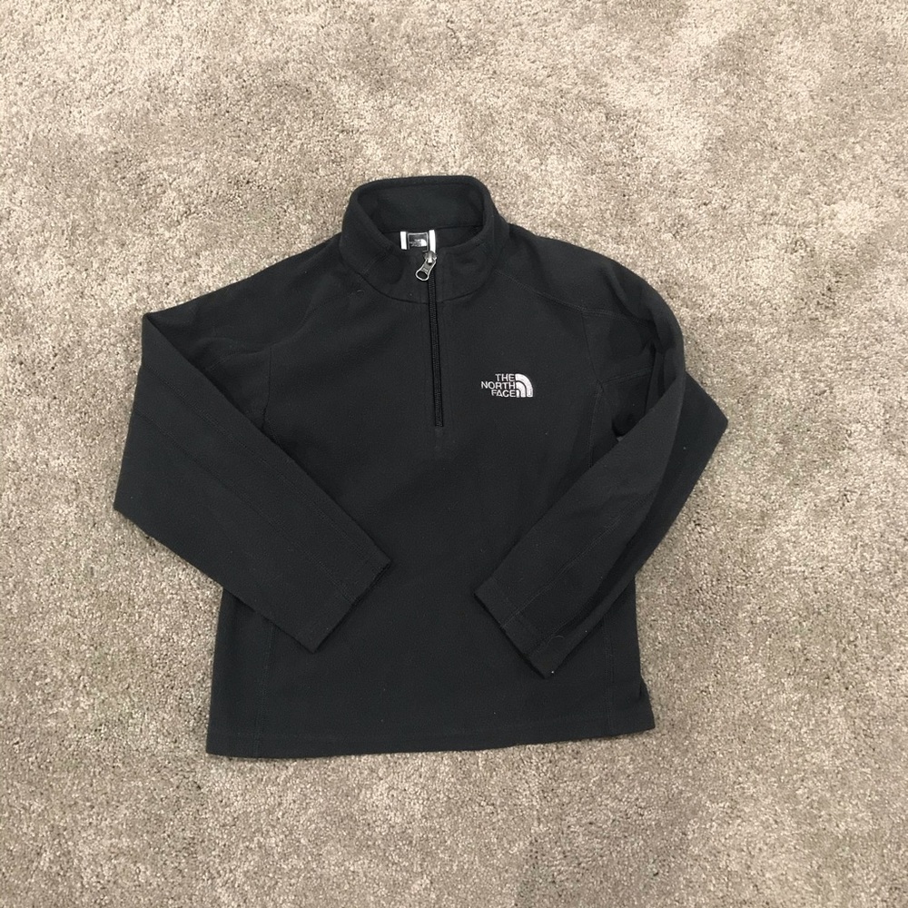 Boys NorthFace quarter zip